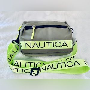 Nautica Nylon Bean Crossbody/Belt Bag with Adjustable Shoulder Strap